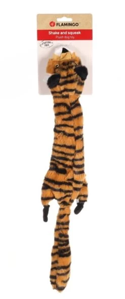 Jouet Tigre Elisa Oange - Flamingo -Fournitures Pour Animaux jouet tigre elisa oange flamingo 2