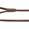 Laisse Cuir "Round & Soft" Marron Foncé - Hunter -Fournitures Pour Animaux laisse cuir round soft marron fonce hunter