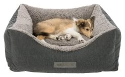 Lit à Mémoire De Forme "Vital Bendson" Gris - Trixie -Fournitures Pour Animaux lit a memoire de forme vital bendson gris trixie 1