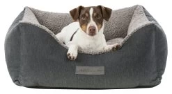 Lit à Mémoire De Forme "Vital Bendson" Gris - Trixie -Fournitures Pour Animaux lit a memoire de forme vital bendson gris trixie 7