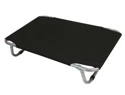 Lit Aluminium Noir - Vadigran -Fournitures Pour Animaux lit aluminium noir vadigran 2