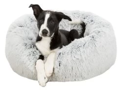 Lit "Harvey" Blanc/noir - Trixie -Fournitures Pour Animaux lit harvey blanc noir trixie 3
