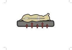 Lit Orthopédique Pour Chien à Mémoire De Forme - Flamingo Pet Products -Fournitures Pour Animaux lit orthopedique pour chien a memoire de forme flamingo pet products 2