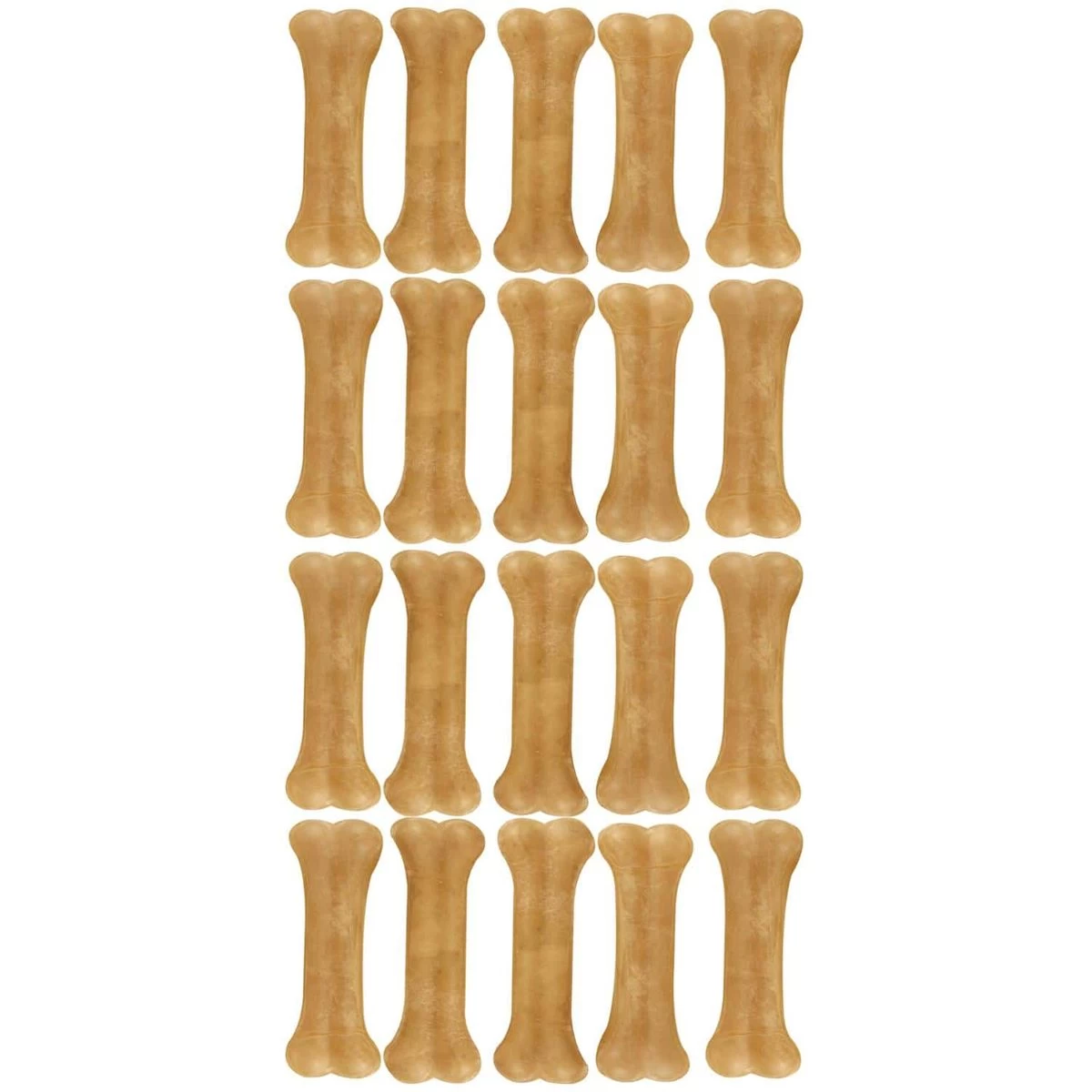 *Lot De 20 X 8 Cm" Os à Mâcher 100% Peau De Buffle - Flamingo Pets Products 4 *Lot De 20 X 8 Cm" Os à Mâcher 100% Peau De Buffle - Flamingo Pets Products – Image 2