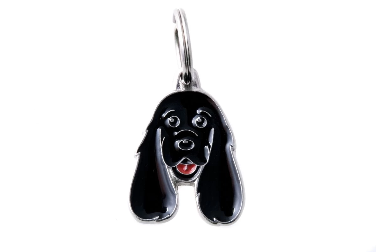 Médaille "Cocker Noir" - My Family 3 Médaille "Cocker Noir" - My Family