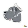 Médaille "Dogue Allemand" Gris - My Family 2 Médaille "Dogue Allemand" Gris - My Family -Fournitures Pour Animaux medaille dogue allemand gris my family