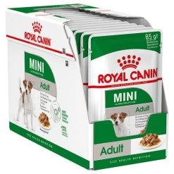 Mini Adult "en Sauce" 12 X 85 G - Royal Canin -Fournitures Pour Animaux mini adult en sauce 12 x 85 g royal canin 4