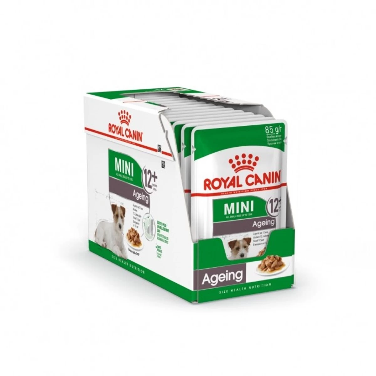 Mini Ageing 12 + "en Sauce" 12 X 85 G - Royal Canin 3 Mini Ageing 12 + "en Sauce" 12 X 85 G - Royal Canin