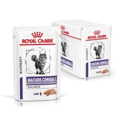 Mousse Diététique Pour Chat Senior Mature Consult Balance - Royal Canin Vetenary Care Nutrition
