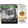 Nutrisavour "Sterilised" Au Poulet 10 X 85 G - Pro Plan -Fournitures Pour Animaux nutrisavour sterilised au poulet 10 x 85 g pro plan