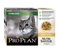 Nutrisavour "Sterilised" Au Poulet 10 X 85 G - Pro Plan