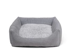 Panier Carré "Harry" Gris - Vadigran -Fournitures Pour Animaux panier carre harry gris vadigran 2