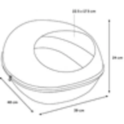 Panier "Chizmo" - Flamingo Pet Products -Fournitures Pour Animaux panier chizmo flamingo pet products 2