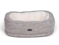 Panier Ovale "Alys" Gris - Vadigran