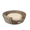 Panier Ovale Avec Entrée En Osier Pour Chat "Provence" - Duvo + -Fournitures Pour Animaux panier ovale avec entree en osier pour chat provence duvo