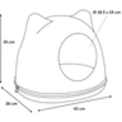 Panier Tiga - Flamingo Pet Products -Fournitures Pour Animaux panier tiga flamingo pet products 3