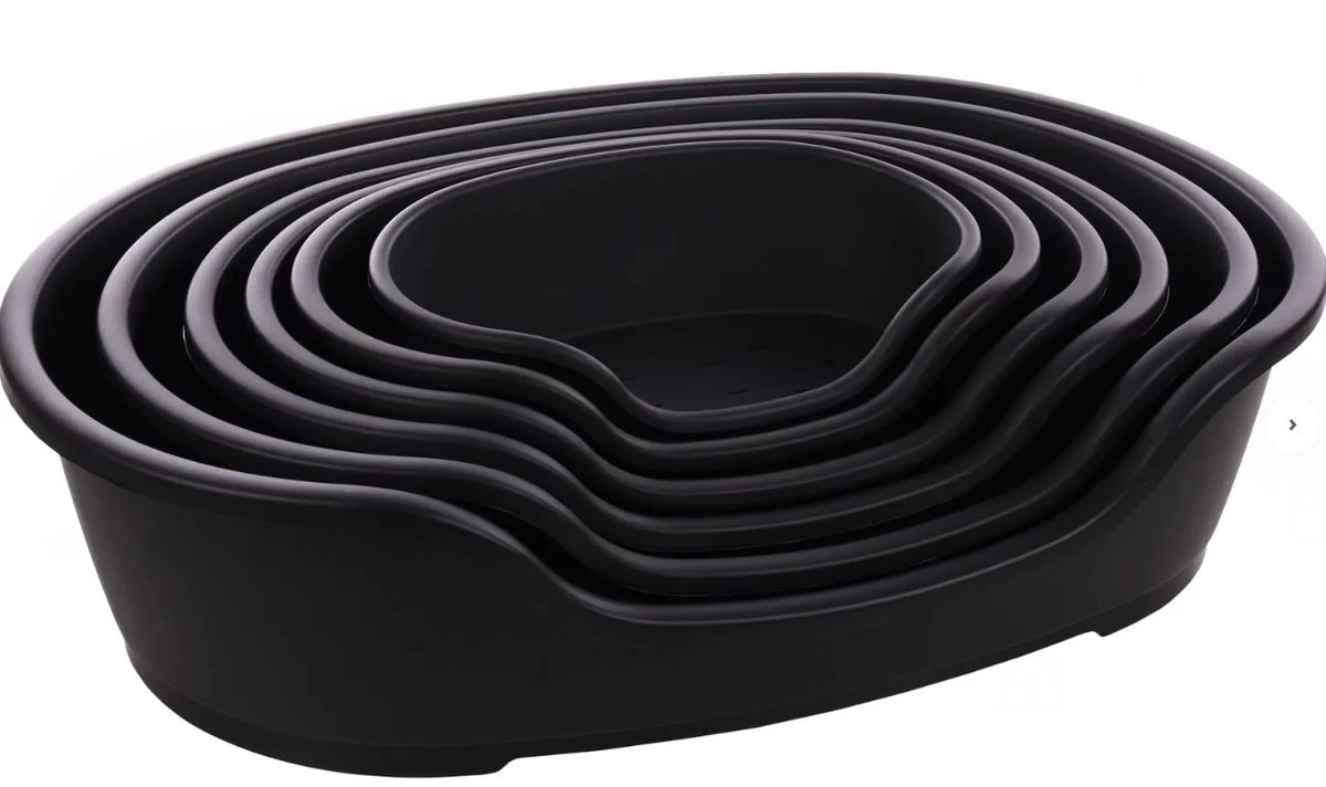 Panier Tuck Ovale Noir - Flamingo 3 Panier Tuck Ovale Noir - Flamingo