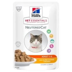Pâtée Pour Chat Young Adult Neutered Poulet - Vetessentials