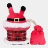 Peluche Xmas Cheminée - ZippyPaws -Fournitures Pour Animaux peluche xmas cheminee zippypaws