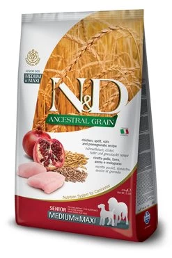 Poulet & Grenade Senior Médium & Maxi "Ancestral Grain" 2,5kg - Farmina