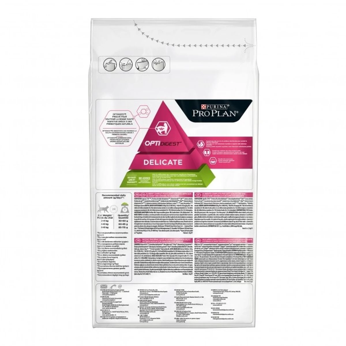 PRO PLAN Delicate Cat Adult Optidigest à L'agneau - Purina 4 PRO PLAN Delicate Cat Adult Optidigest à L'agneau - Purina – Image 2