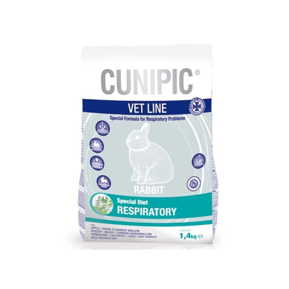 Respiratory Lapin 1.4 Kg - Cunipic Vet Line 3 Respiratory Lapin 1.4 Kg - Cunipic Vet Line