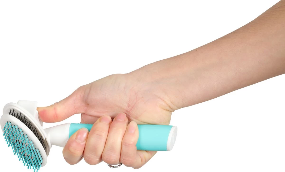 Zolux Slicker Doux Rétractable Pour Chiot - Anah 3 Zolux Slicker Doux Rétractable Pour Chiot - Anah