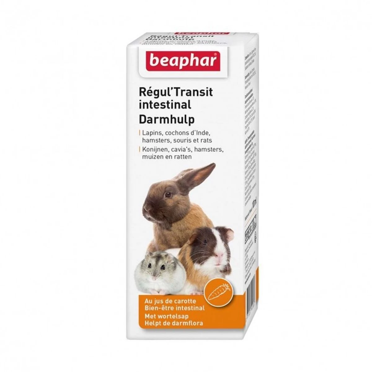 Solution Hygiène Digestive Pour Rongeurs "Régul'transit"- Beaphar 3 Solution Hygiène Digestive Pour Rongeurs "Régul'transit"- Beaphar