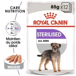 Sterilised Mousse 12 X 85 G - Royal Canin -Fournitures Pour Animaux sterilised mousse 12 x 85 g royal canin 2