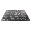 Tapis Anti-dérapant "Dog Gris/blanc" - Martin Sellier -Fournitures Pour Animaux tapis anti derapant dog gris blanc martin sellier