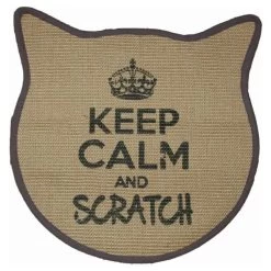 Tapis Griffoir "Chat" Noir - Wouapy