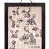 Toile à Gratter Motif Chatons - Ferribiella -Fournitures Pour Animaux toile a gratter motif chatons ferribiella