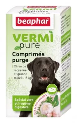 VermiPure Comprimés Pour Chien De Taille Moyenne - Beaphar