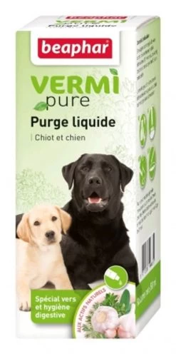 VermiPure Pour Chiot Et Chien Taille Standard 50 Ml - Beaphar